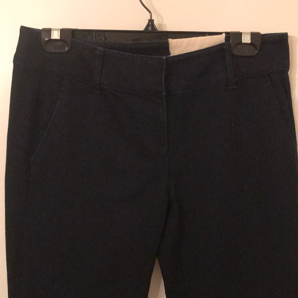LOFT NWOT modern trouser dark bootcut jeans    SZ 27/4.  Pet/smoke free home
